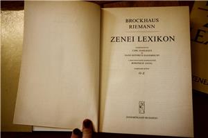 Brockhaus Riemann Zenei lexikon 1-3 kötet / könyv Zeneműkiadó 1983   - kép 3