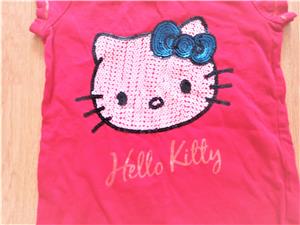 98 cuki Next Sanrio Hello Kitty mintás flitteres póló felső  - kép 2