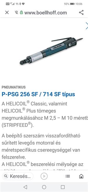 Bosch Helicoil P-psg 256 és 214 