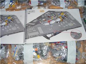 Lego komp. Star Wars 75252 Imperial Star Destroyer UCS 5278db LEPIN ÚJ - kép 11