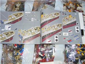 Lego komp. Creator Icons 10294 Titanic 9090db LEPIN ÚJ - kép 12