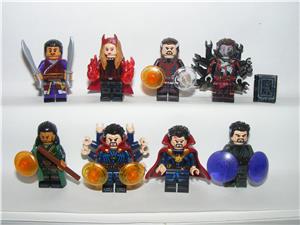 Lego Marvel Szuperhős figurák Dr Strange Wong Mordo Vörös Boszorkány ÚJ - kép 6