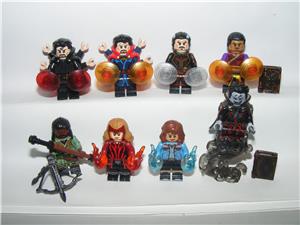 Lego Szuperhős figurák Dr Strange Wong az őrület Multiverzumában 8db ÚJ - kép 6