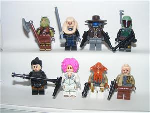 Lego Star Wars figurák Boba Fett könyve Cad Bane Gamorrai Őr Bib Fortina figura ÚJ - kép 4