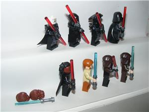 Lego Star Wars figurák Darth Maul Vader Obi Wan Anakin Inquisitor Harmadik Nővér Inkvizítor figura - kép 5