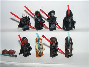 Lego Star Wars figurák Darth Maul Vader Obi Wan Anakin Inquisitor Harmadik Nővér Inkvizítor figura - kép 7