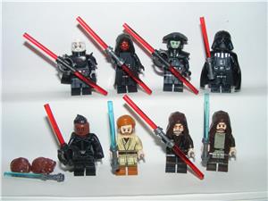 Lego Star Wars figurák Darth Maul Vader Obi Wan Anakin Inquisitor Harmadik Nővér Inkvizítor figura - kép 4