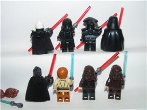 Lego Star Wars figurák Darth Maul Vader Obi Wan Anakin Inquisitor Harmadik Nővér Inkvizítor figura - kép 3