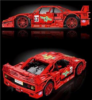 Lego komp. Technic Ferrari F40 sport autó 2700db LEPIN ÚJ - kép 3