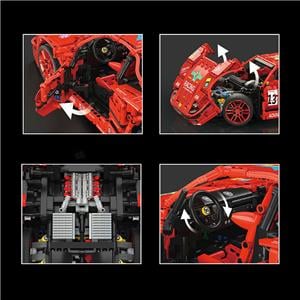 Lego komp. Technic Ferrari F40 sport autó 2700db LEPIN ÚJ - kép 7