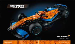 Lego komp. Technic 42141 Mclaren F1 Formula 1 Versenyautó 1432db LEPIN ÚJ!