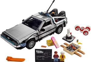 Lego komp. Creator Icons 10300 Vissza a jövőbe időgép Delorean LEPIN ÚJ - kép 2