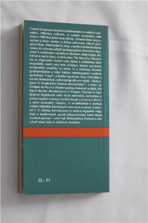 Francis Fergusson  A színház nyomában / Európa Könyvkiadó 1986 - kép 3