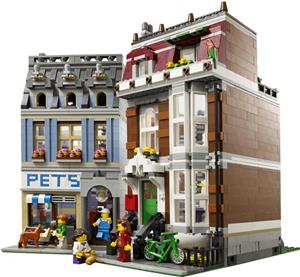 Lego komp. Creator 10218 Pet Shop Kisállat kereskedés 2000db Lepin új  - kép 6