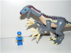 Lego Jurassic World dinoszaurusz figura Giganotoszaurusz + Therizinoszaurusz dínó figura együtt ÚJ - kép 6