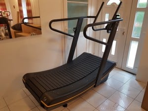 ÚJ! Ívelt futófelületű air runner, motor nélküli, curve futópad, futógép! - kép 2