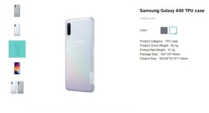 Samsung Galaxy A30s/A50/A50s Nillkin szilikon tok - kép 3