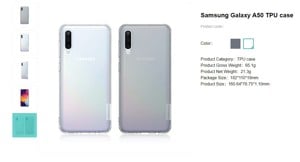 Samsung Galaxy A30s/A50/A50s Nillkin szilikon tok