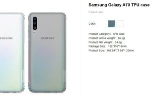 Samsung Galaxy A70 Nillkin szilikon tok - kép 3