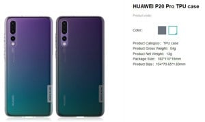 Huawei P20 Nillkin szilikon tok - kép 2