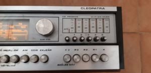 Retro Videoton Cleopatra RA6380S rádió-erősítő. - kép 5