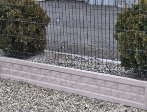 Kerítés Beton lábazati elem Betonelem 5x25x250cm a legjobb áron.