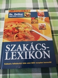 Dr. Oetker: Szakácslexikon Alexandra kiadó 2005 eladó