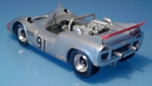 Kaiser McLaren-Chevrolet M1C Scott 1967 Can-Am 1:43 modell   makett - kép 2