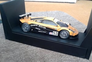 Minichamps Le Mans McLaren-BMW F1 GTR 1996 1:18 modell   makett - kép 3