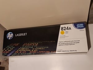 HP 824A toner eredeti original yello CB382A