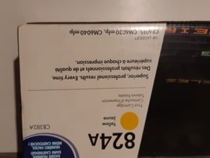 HP 824A toner eredeti original yello CB382A - kép 5