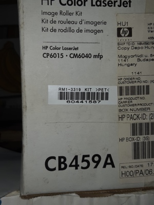 HP CLJ CM6030 Transfer roller CB459A - kép 2