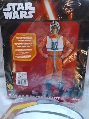 Star Wars Felnőtt X-Wing pilóta jelmez Rubies M-es