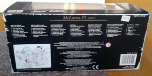 Maisto McLaren-BMW F1 1992 1:18 modell   makett - kép 5