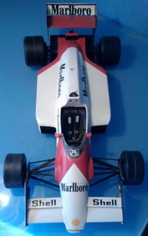 Studio 27 Forma-1 McLaren-Porsche MP4 3 Prost   Johansson 1987 1:20 - kép 2