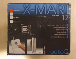 Cata X-Mart 12 Matic Inox fürdőszoba ventilátor - kép 2