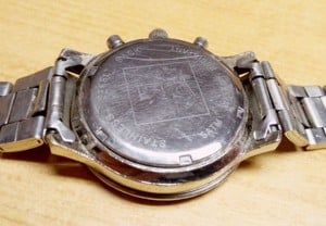 WEST Quartz chronograph watch férfi karóra, szép állapotban, használatra, vagy gyűjteménybe - kép 5