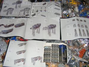 Lego komp. Star Wars 75313 AT-AT lépegető 6782db LEPIN ÚJ - kép 7