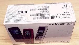 ALCATEL OT-232 Vodafone Mobiltelefon Black Edition, új állapot, eredeti dobozában