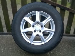 Eladó 4db 16-os 5x114.3-as Enzo Alu 215/70R16 Dunlop téli gumival - kép 2