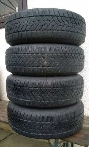 Eladó 4db 16-os 5x114.3-as Enzo Alu 215/70R16 Dunlop téli gumival - kép 3