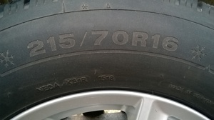 Eladó 4db 16-os 5x114.3-as Enzo Alu 215/70R16 Dunlop téli gumival - kép 9