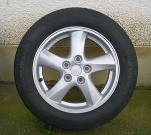  Eladó 4db új 16-os 5x114.3-as Enkei alu 205/60R16 új nyári gumival - kép 2