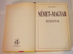 Német-Magyar kéziszótár (Regiszteres kiadás!) - kép 3