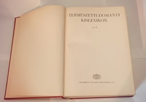 Természettudományi Kislexikon (A-Z)  - kép 3