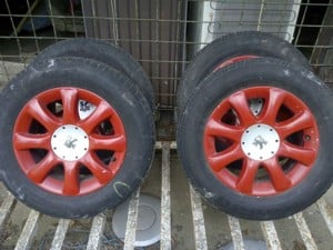 Alufelni garnitúra Peugeot Gyári 15" 5x98 ET27 205 65 nyári gumikkal sokféle EV2 típushoz jó - kép 1