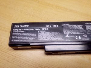 Asus, LG, MSI BTY-M66 4800mAh akkumulátor, újszerű állapot tesztelt működés - kép 2