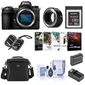 Nikon Z6 FX-Format Mirrorless Camera Body with PC Accessory Bundle