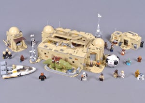 Lego komp. Star Wars 75290 Mos Eisley Cantina 3187db 20db minifigura Dewback LEPIN ÚJ - kép 5