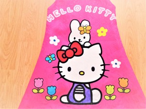 116 /122 újszerű cuki nagy Hello Kitty mintás pink ruha ruci    - kép 5